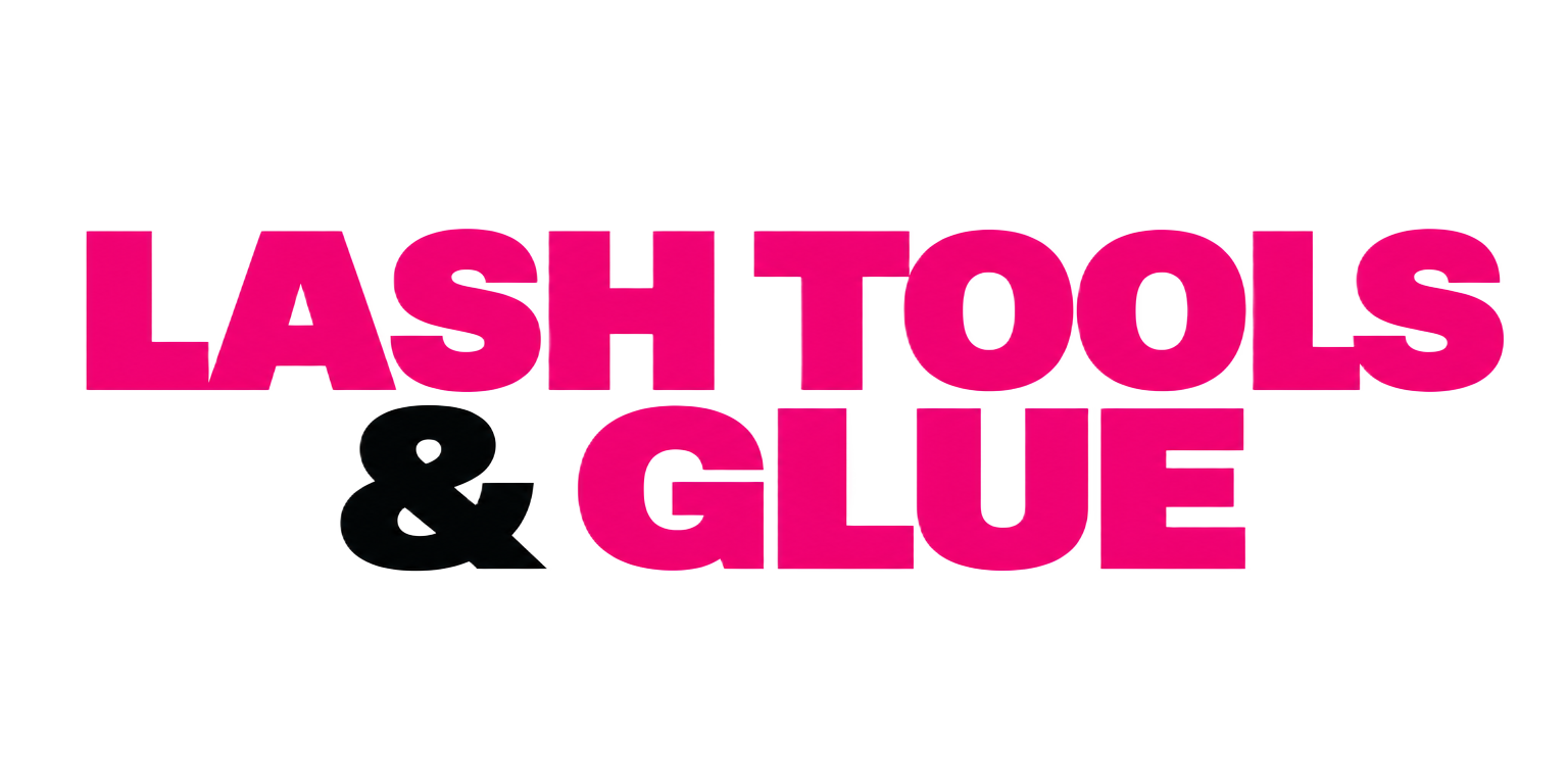 Lash Tools and Glue collection wordmark